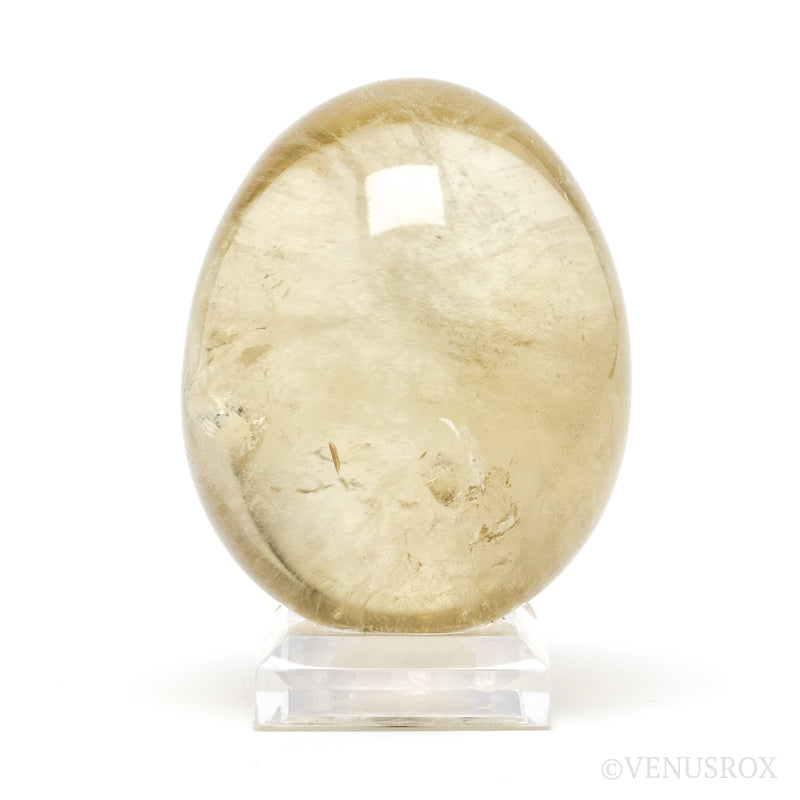 Naturally coloured Citrine Polished Egg from Madagascar | Venusrox