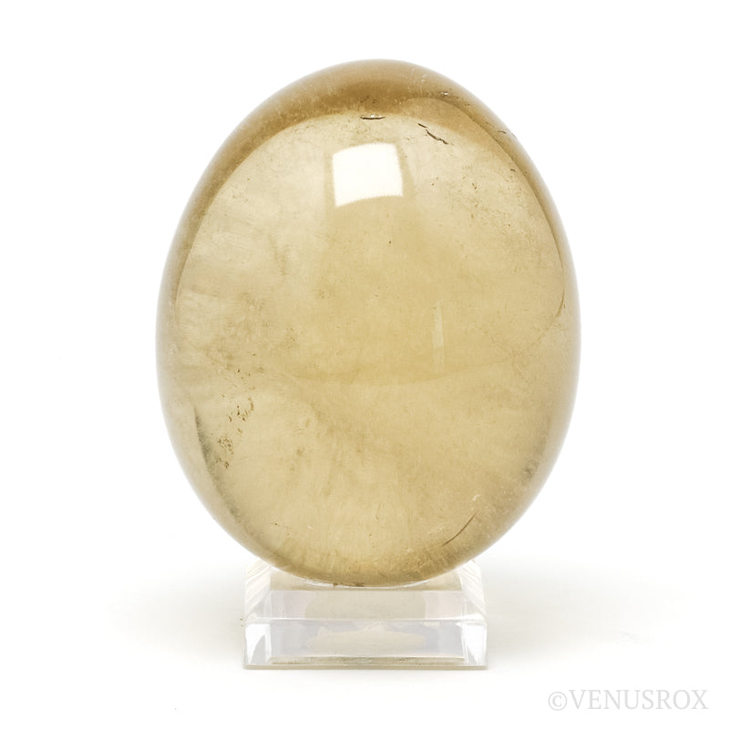 Naturally coloured Citrine Polished Egg from Madagascar | Venusrox