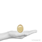 Naturally coloured Citrine Polished Egg from Madagascar | Venusrox