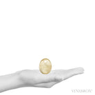 Naturally coloured Citrine Polished Egg from Madagascar | Venusrox
