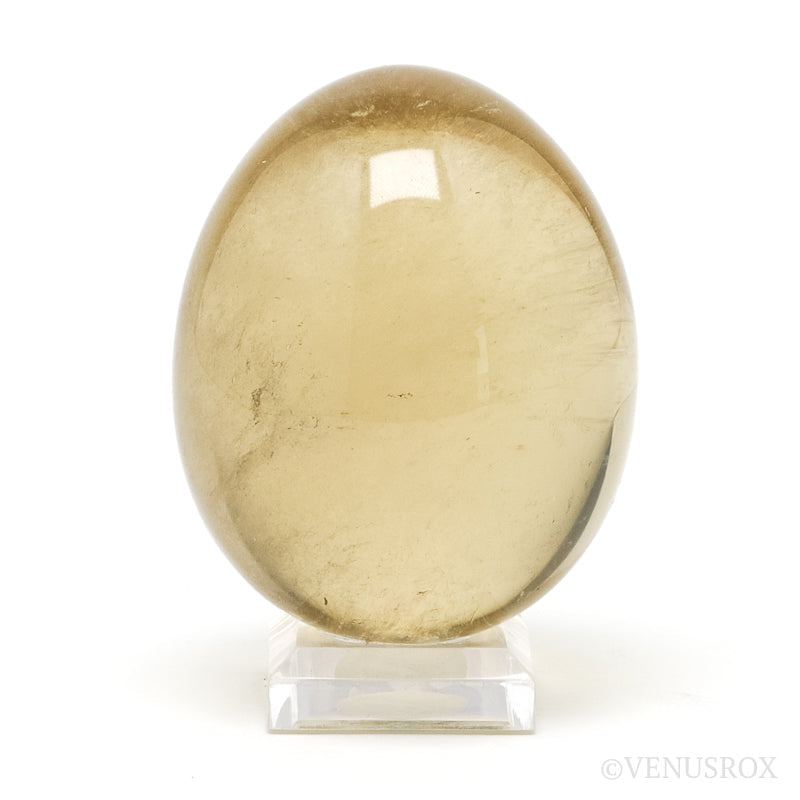 Naturally coloured Citrine Polished Egg from Madagascar | Venusrox
