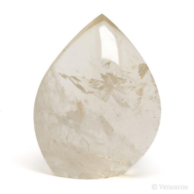 Natural Citrine Polished Flame from Brazil | Venusrox