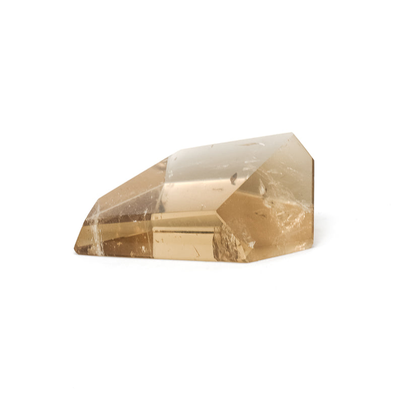 Naturally coloured 'Cognac' Citrine Polished Point from Brazil | Venusrox