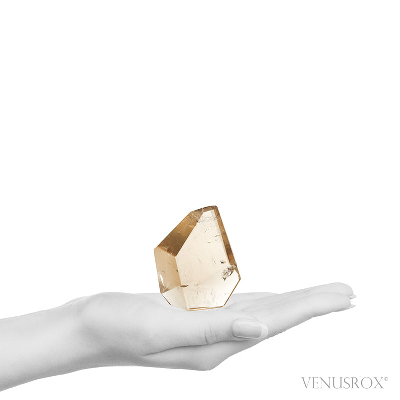 Naturally coloured 'Cognac' Citrine Polished Point from Brazil | Venusrox