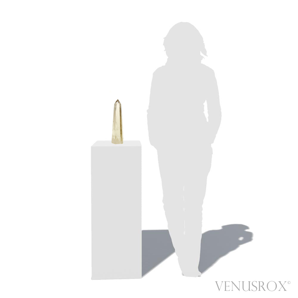 Naturally coloured Citrine Polished Point from Brazil | Venusrox