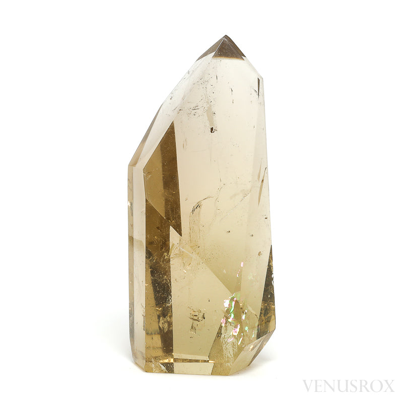 Naturally coloured Citrine Polished Point from Brazil | Venusrox