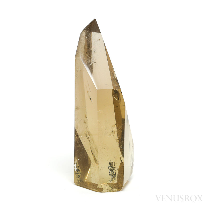 Naturally coloured Citrine Polished Point from Brazil | Venusrox