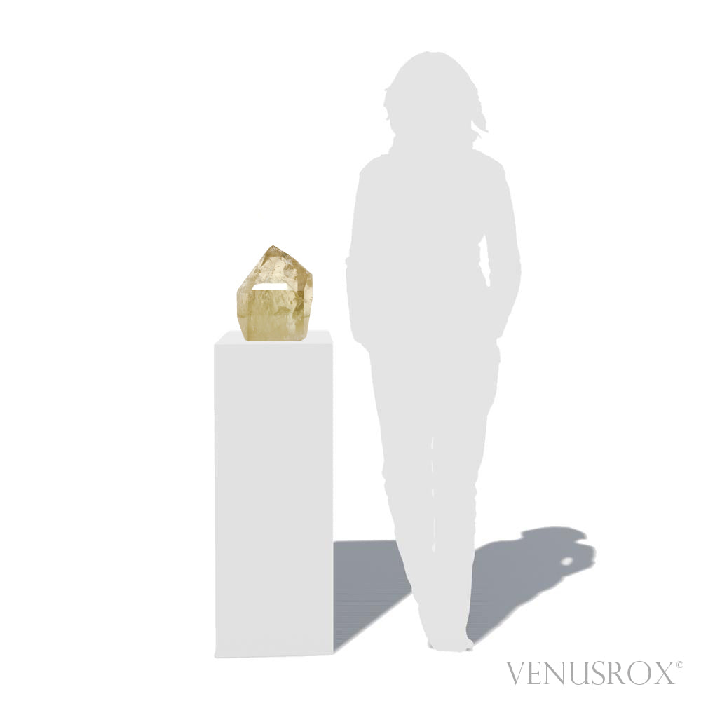 Natural Citrine Polished Point from Brazil | Venusrox