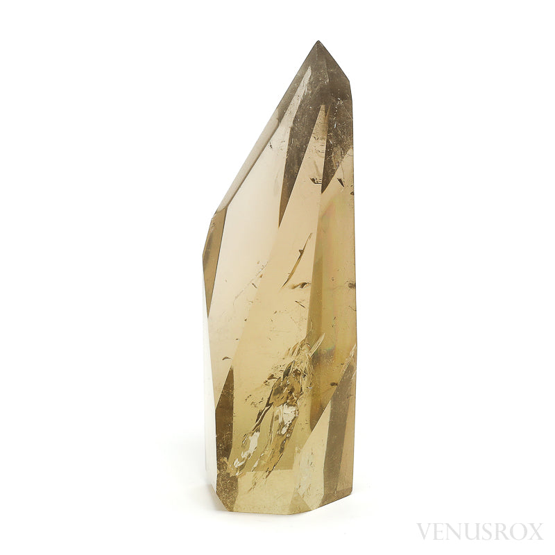 Naturally coloured Citrine Polished Point from Brazil | Venusrox