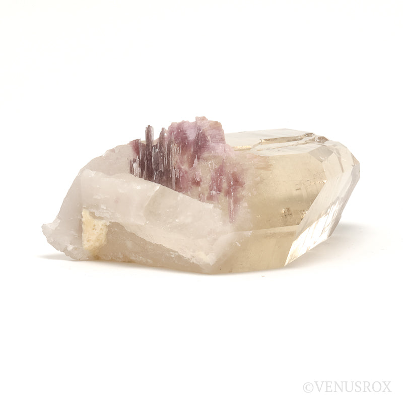 Citrine with Lepidolite Natural Point from Brazil | Venusrox