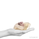 Citrine with Lepidolite Natural Point from Brazil | Venusrox