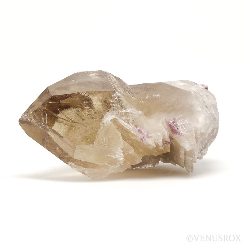 Citrine with Lepidolite Natural Point from Brazil | Venusrox