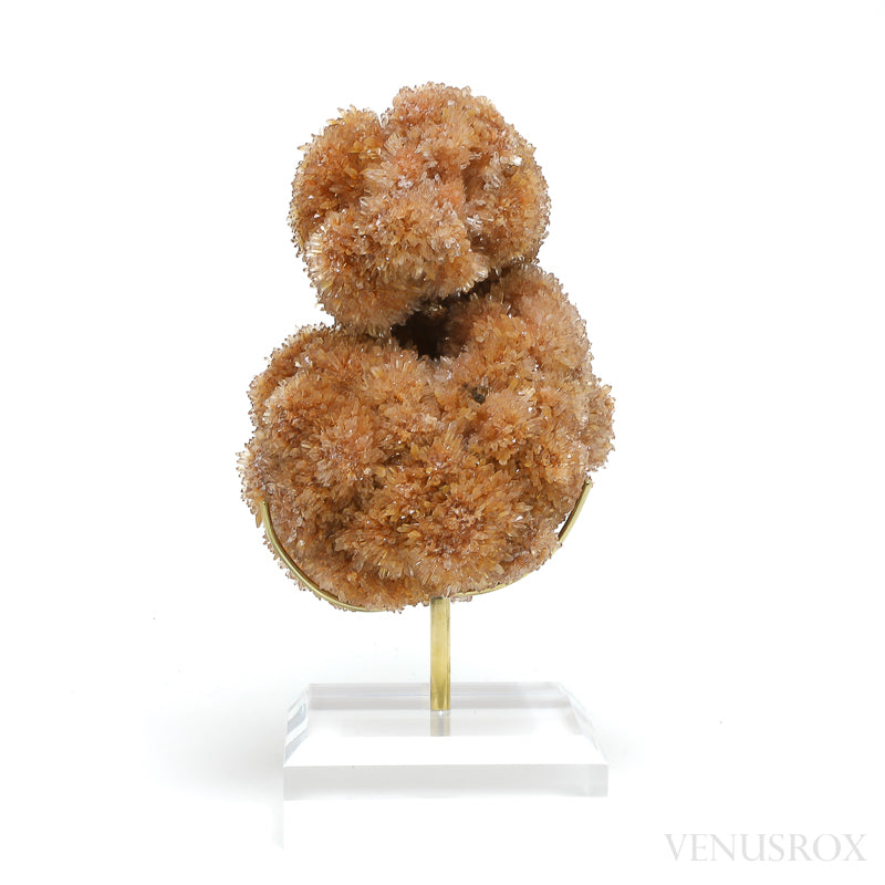 Creedite Natural Cluster from Mina Navidad, Abasolo, Durango, Mexico mounted on a bespoke stand | Venusrox