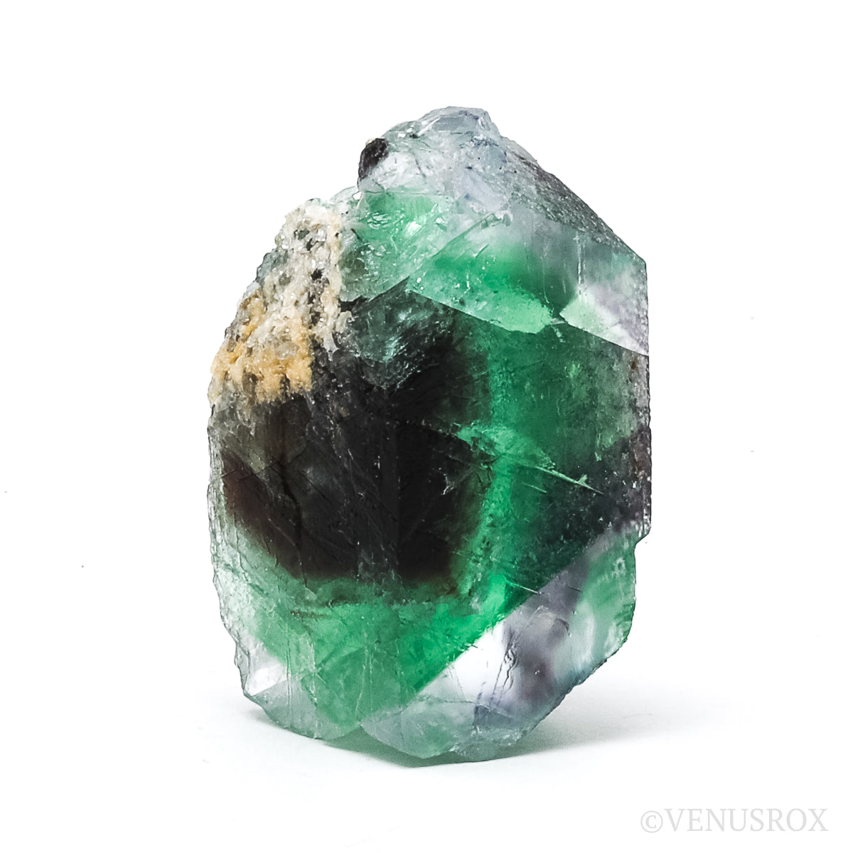 Fluorite with Zinnwaldite (Mica) Natural Crystal from the Erongo Region, Namibia | Venusrox