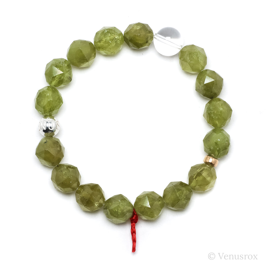 Green Garnet Bracelet from Tanzania | Venusrox
