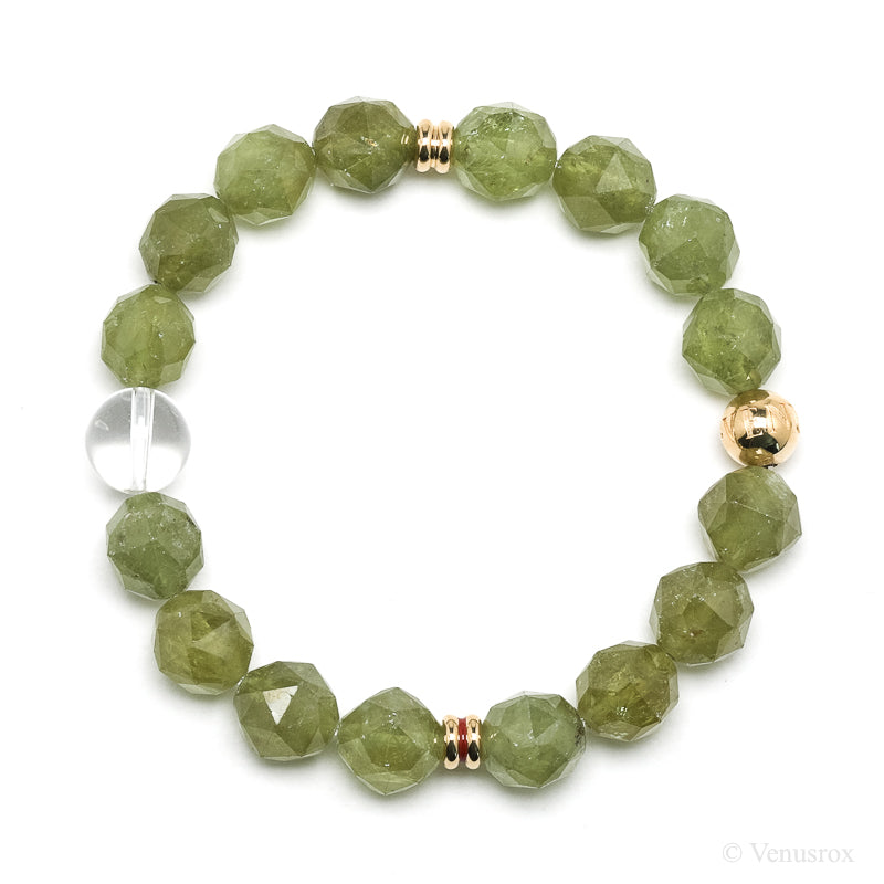 Green Garnet Bracelet from Tanzania | Venusrox