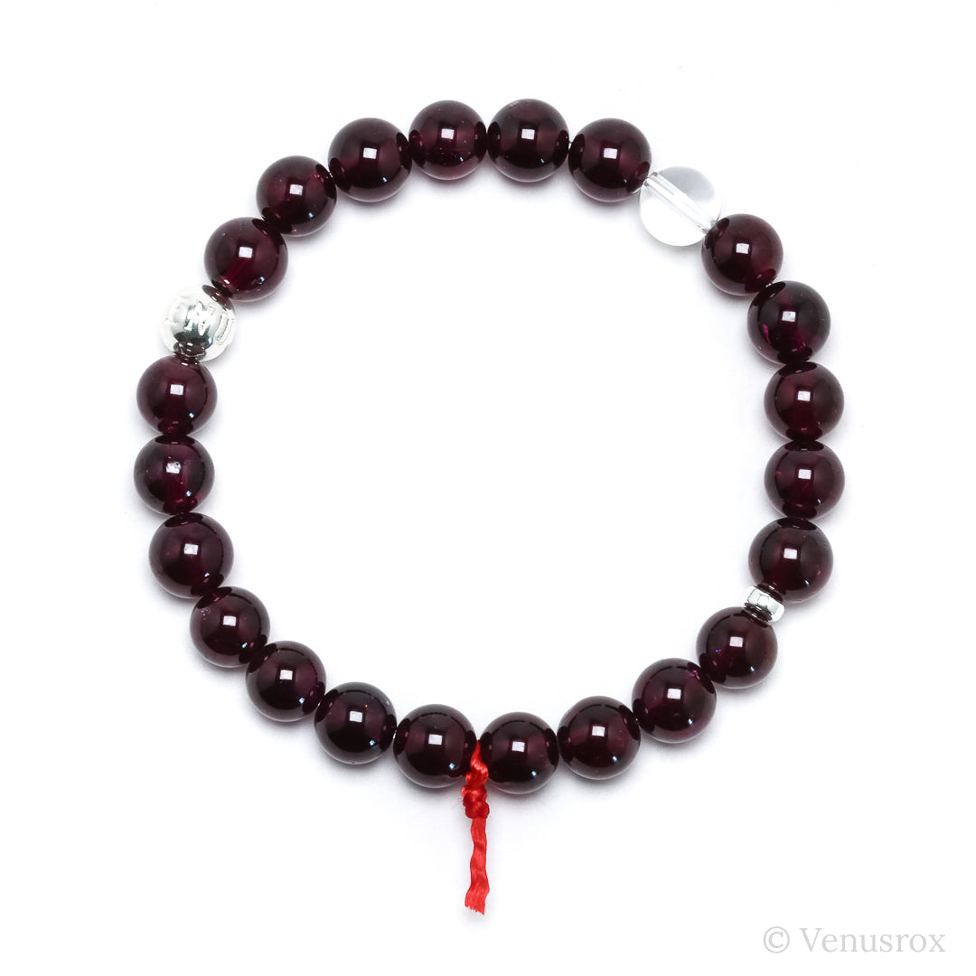 Rhodolite Garnet Bracelet from India | Venusrox