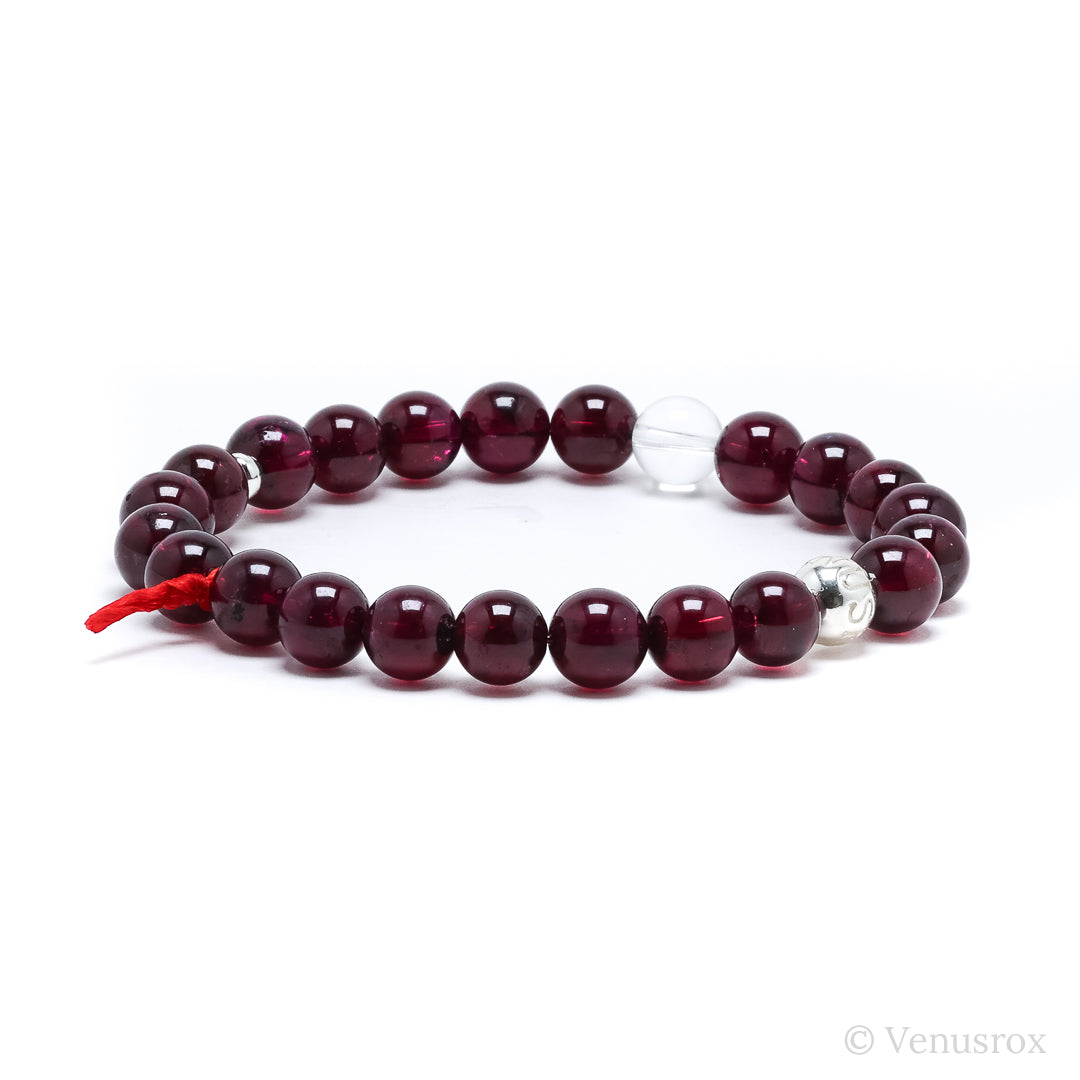 Rhodolite Garnet Bracelet from India | Venusrox
