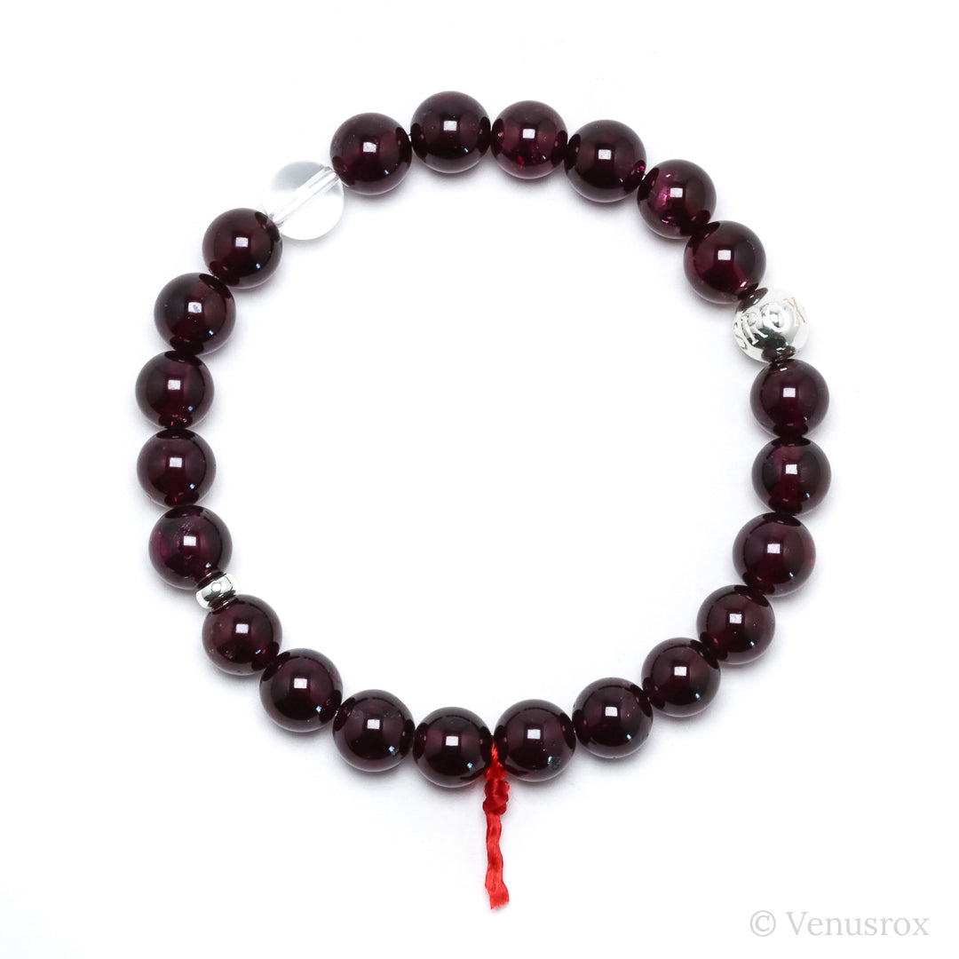 Rhodolite Garnet Bracelet from India | Venusrox