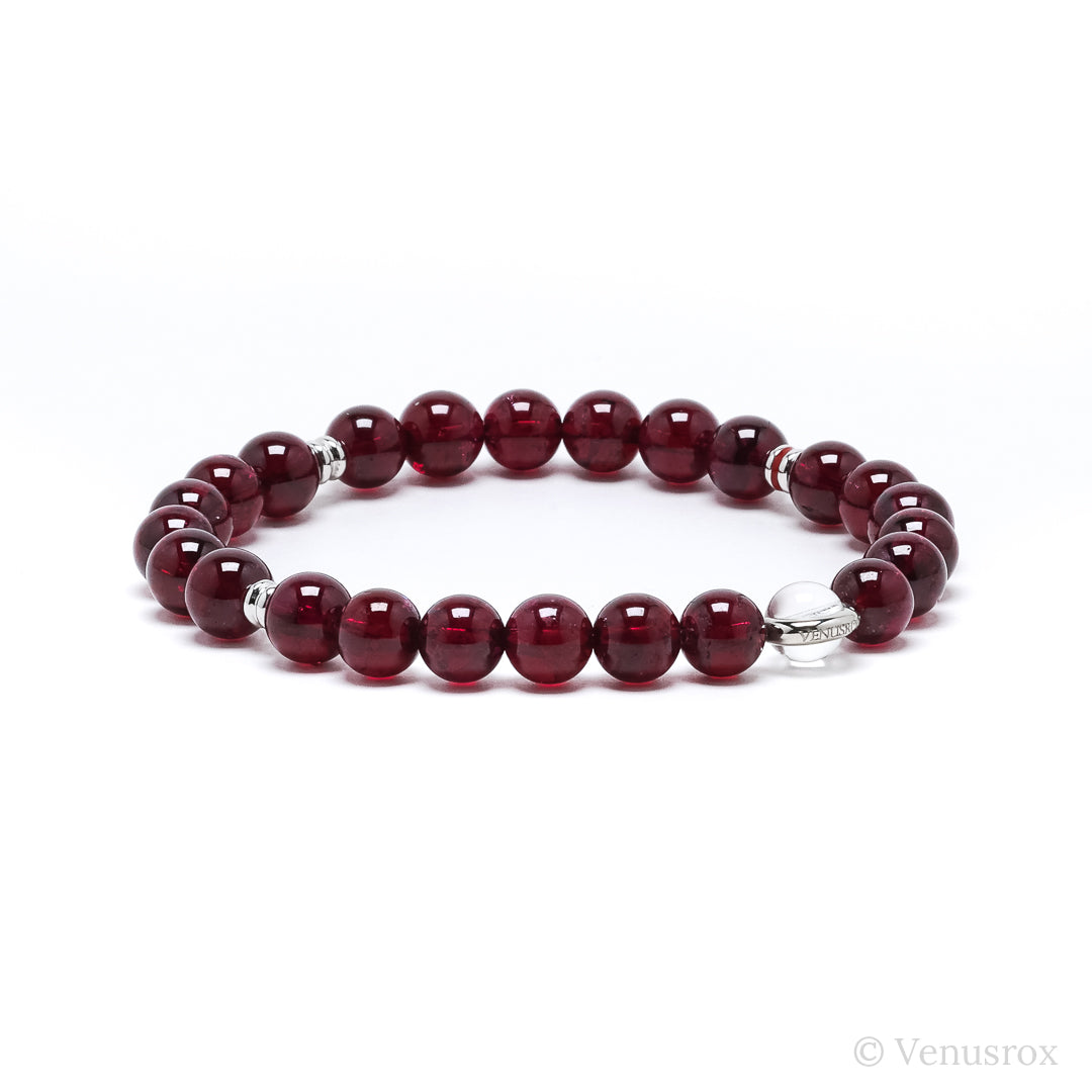 Rhodolite Garnet Bracelet from India | Venusrox
