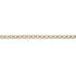 18Kt Yellow Gold Belcher Chain | Venusrox