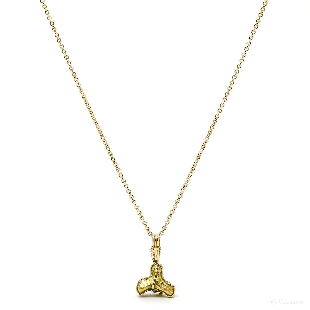 Gold Nugget Pendant wrapped in 18Kt Gold from Kalgoorlie, Western Australia | Venusrox