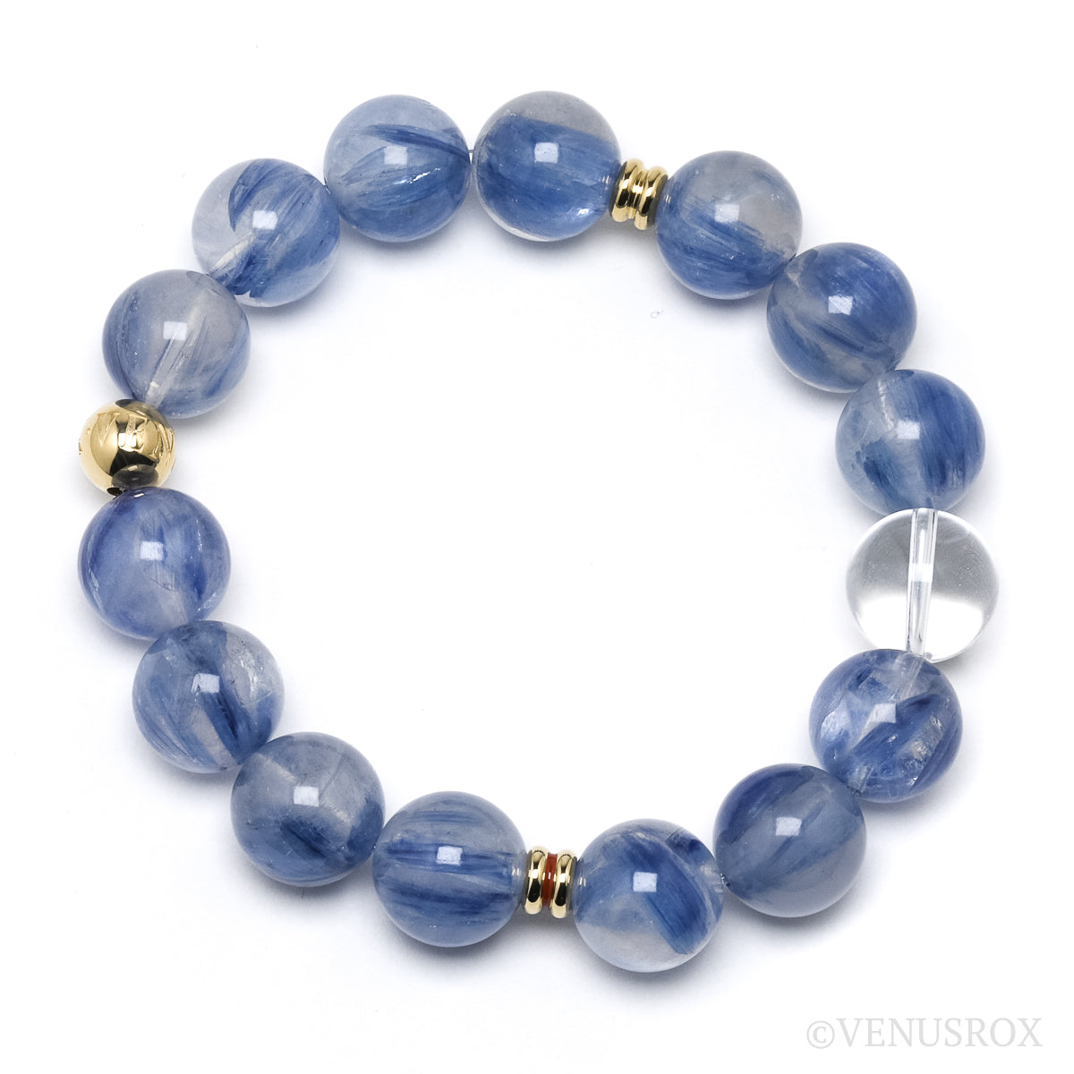 Blue Kyanite Bracelet from Tanzania | Venusrox