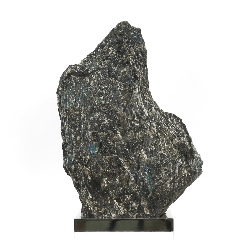 Labradorite Part Polished/Part Natural Freeform from Madagascar mounted on a bespoke stand | Venusrox