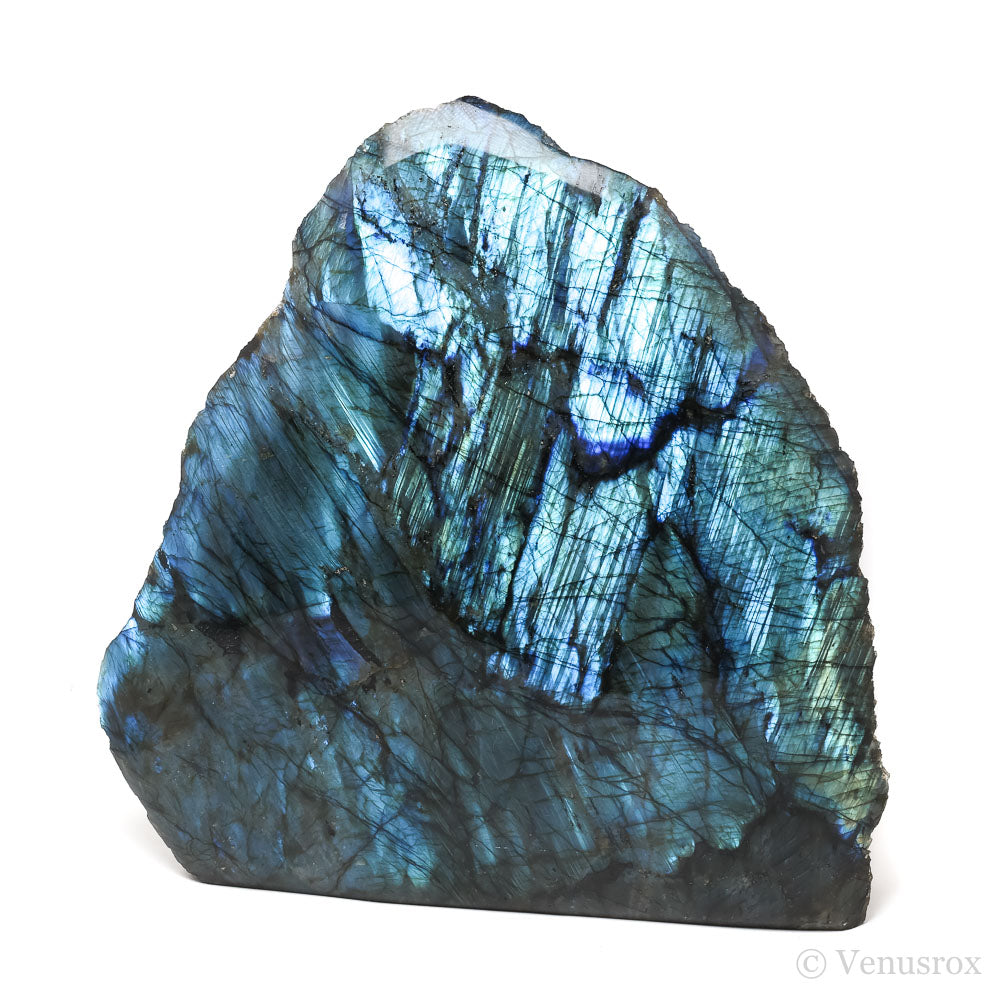 Labradorite Part Polished/Part Natural Freeform from Madagascar | Venusrox
