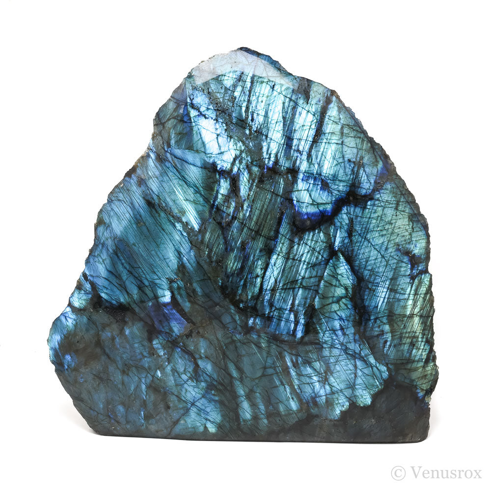 Labradorite Part Polished/Part Natural Freeform from Madagascar | Venusrox