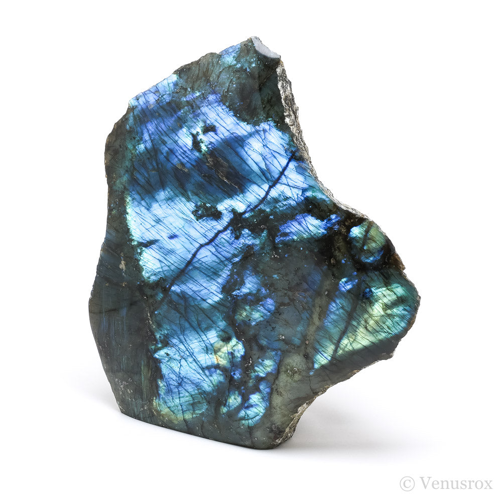 Labradorite Part Polished/Part Natural Freeform from Madagascar | Venusrox