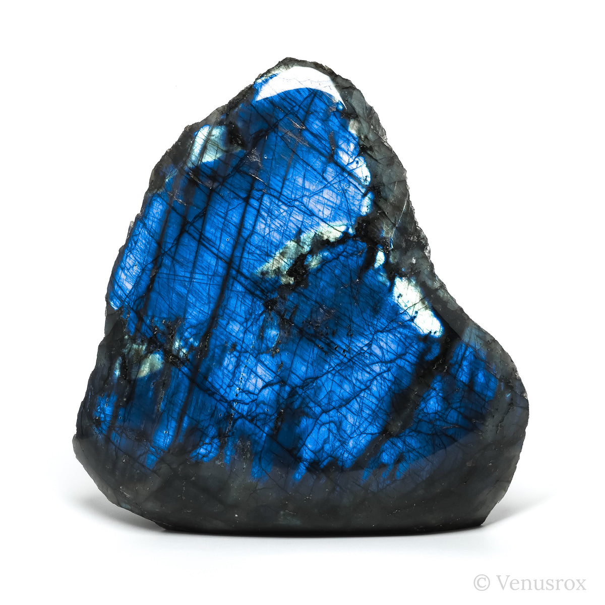 Labradorite Part Polished/Part Natural Freeform from Madagascar | Venusrox