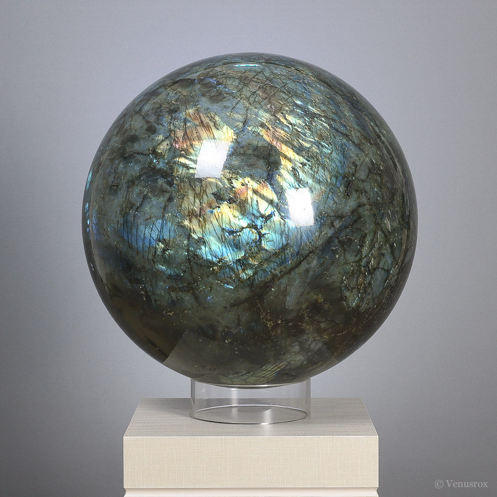 Labradorite Polished Sphere from Madagascar | Venusrox