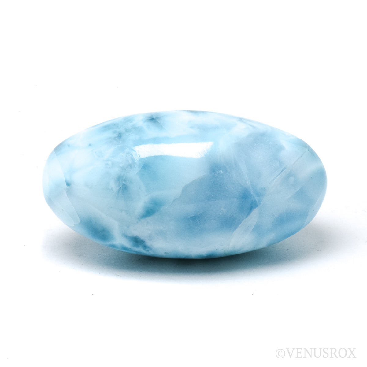 Larimar Polished Crystal from Dominican Republic | Venusrox