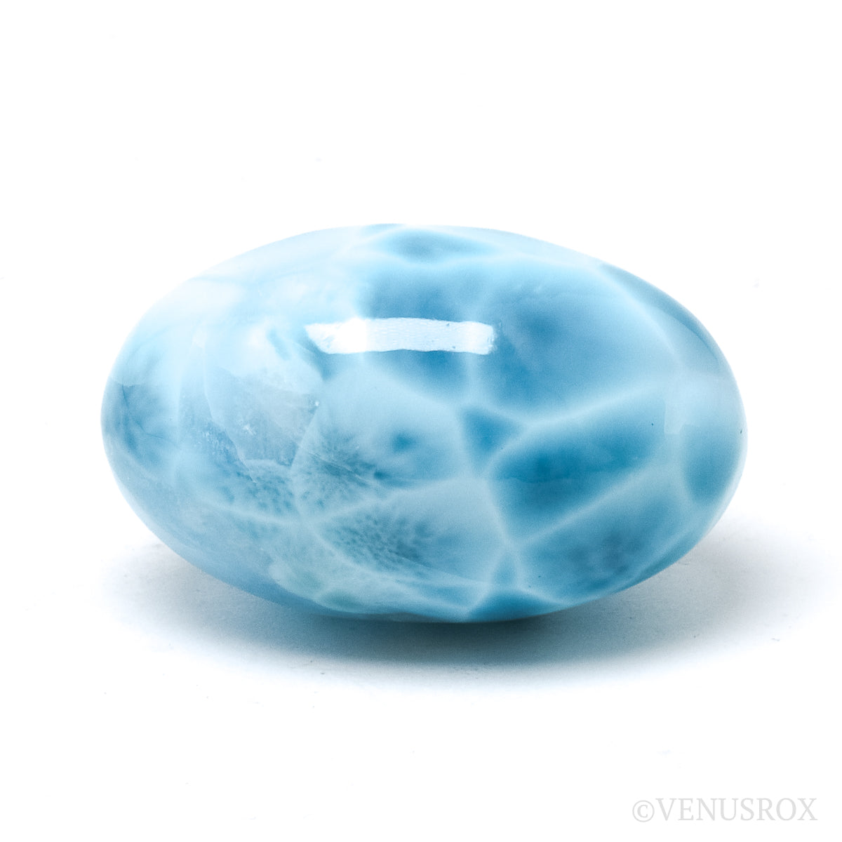 Larimar Polished Crystal from Dominican Republic | Venusrox