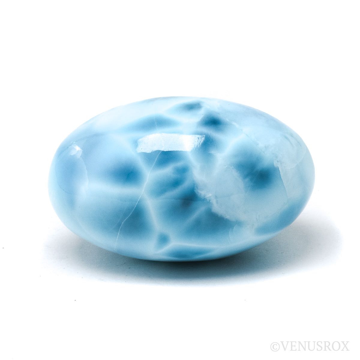 Larimar Polished Crystal from Dominican Republic | Venusrox