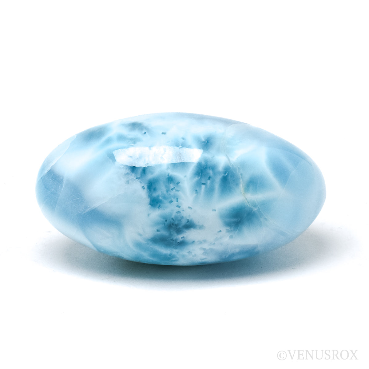 Larimar Polished Crystal from Dominican Republic | Venusrox