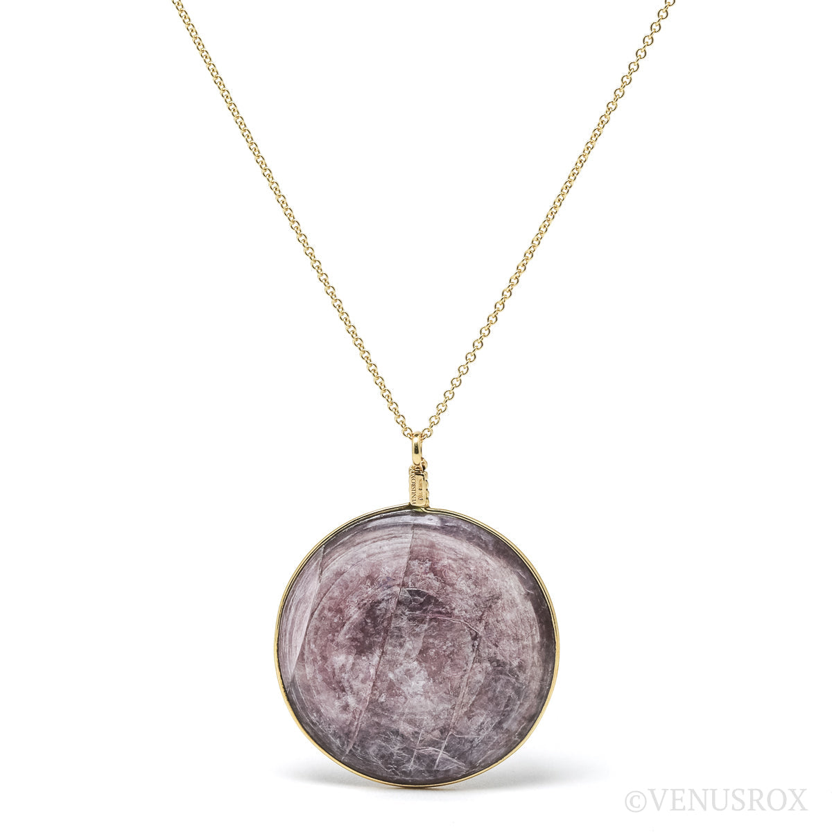 Lepidolite Pendant from Brazil | Venusrox