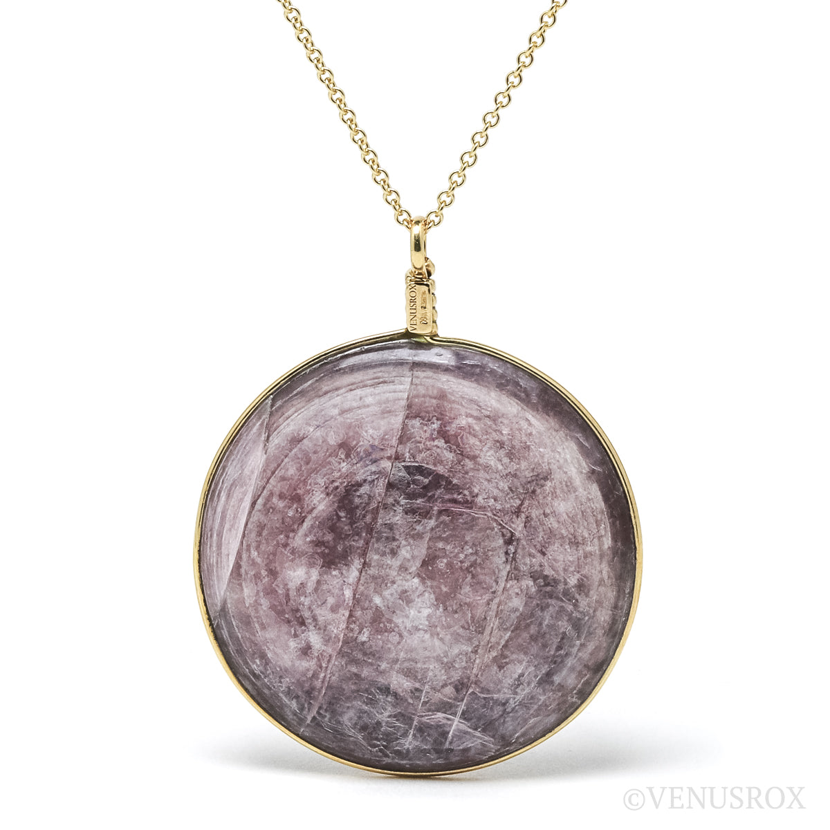 Lepidolite Pendant from Brazil | Venusrox