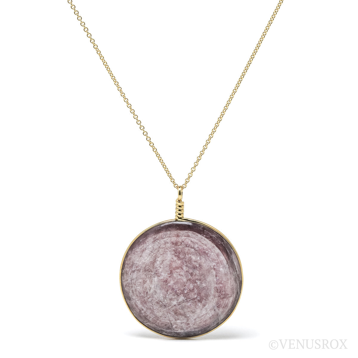 Lepidolite Pendant from Brazil | Venusrox