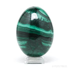 Malachite Polished Egg from the Democratic Republic of Congo | Venusrox