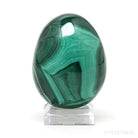 Malachite Polished Egg from the Democratic Republic of Congo | Venusrox