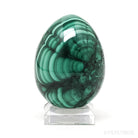 Malachite Polished Egg from the Democratic Republic of Congo | Venusrox