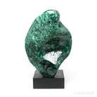 Malachite Polished Freeform from the Democratic Republic of the Congo mounted on a bespoke stand | Venusrox