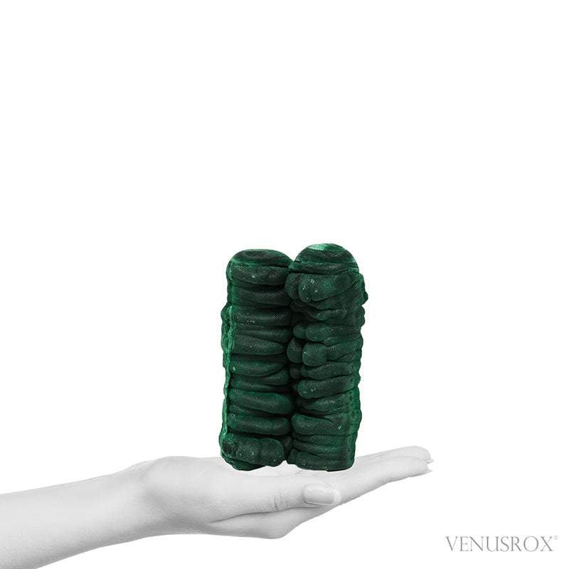 Malachite Natural Stalactite from the Shilu Mine, Yangchun County, Guangdong Province, China | Venusrox