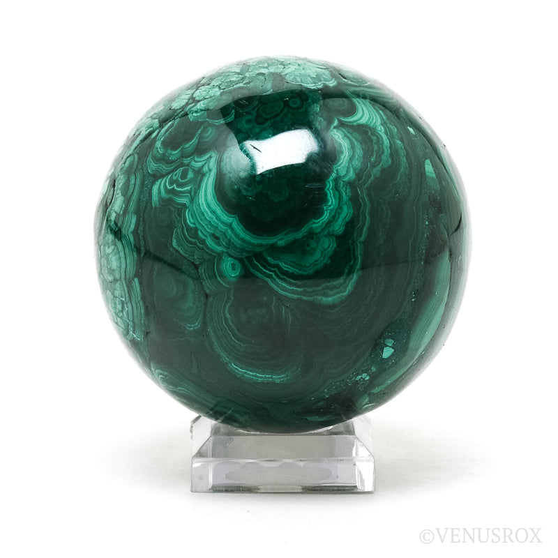 Malachite Sphere from the Democratic Republic of Congo | Venusrox