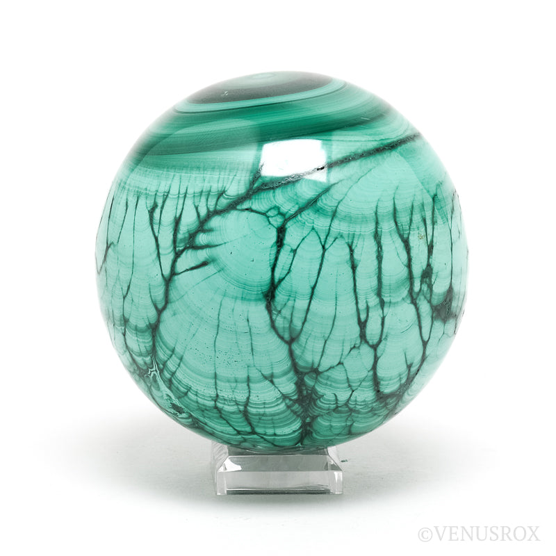 Malachite Sphere from the Democratic Republic of Congo | Venusrox