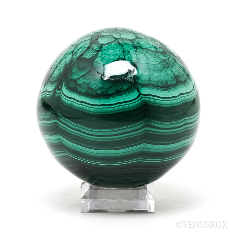 Malachite Sphere from the Democratic Republic of Congo | Venusrox