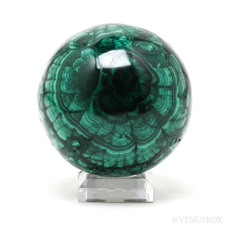 Malachite Sphere from the Democratic Republic of Congo | Venusrox