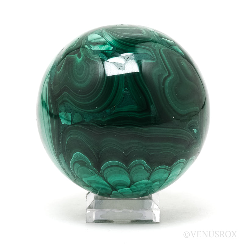 Malachite Sphere from the Democratic Republic of Congo | Venusrox